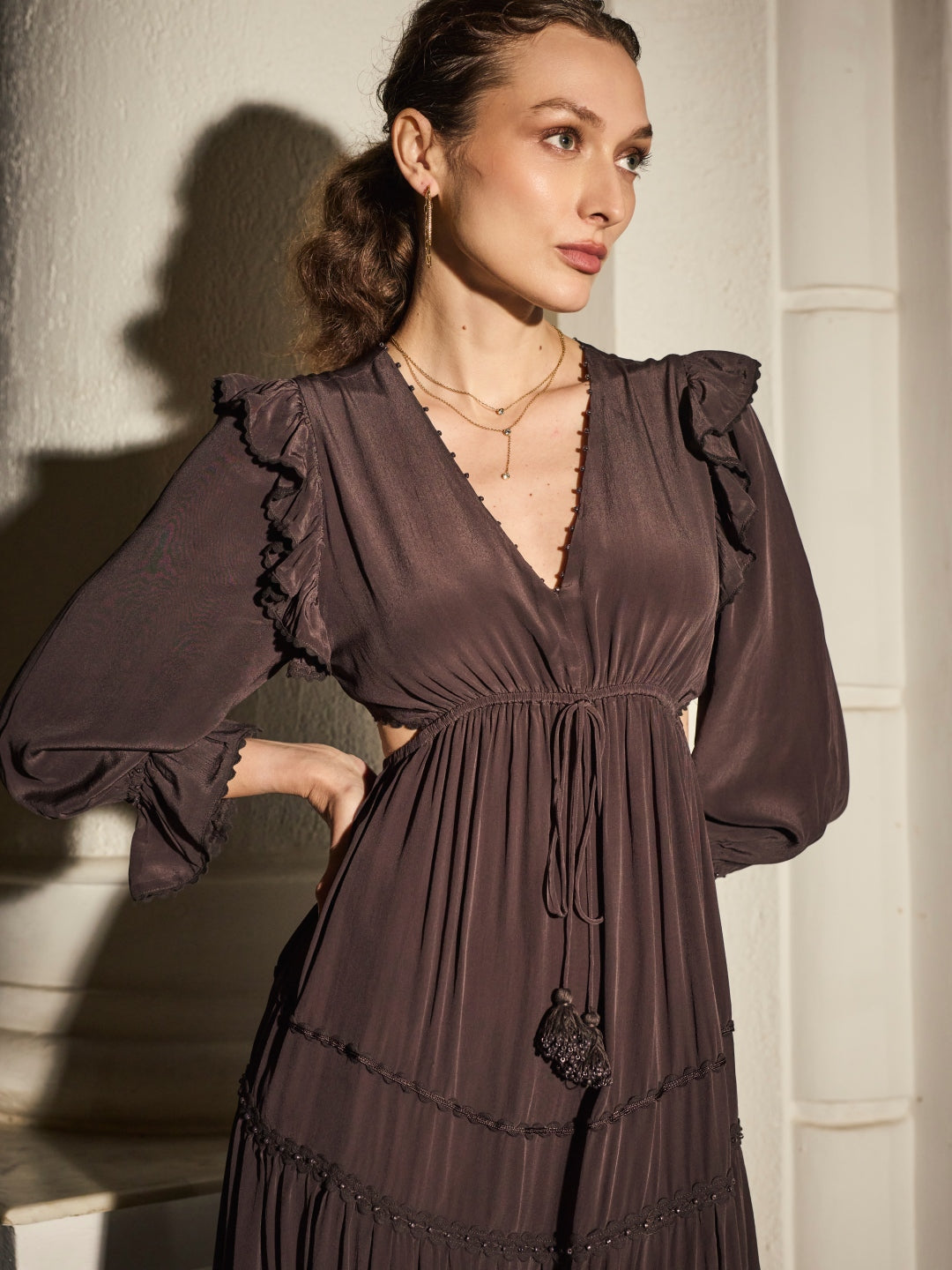 Sara Cutout Maxi Dress | Style Island at Broadway