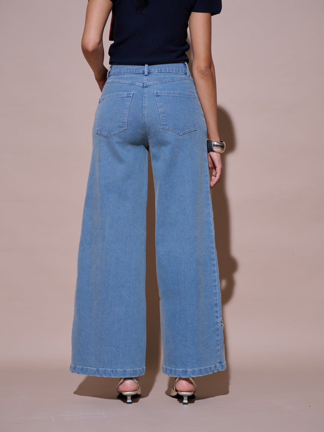 Charlotte Embroidered Jeans | Style Island at Broadway