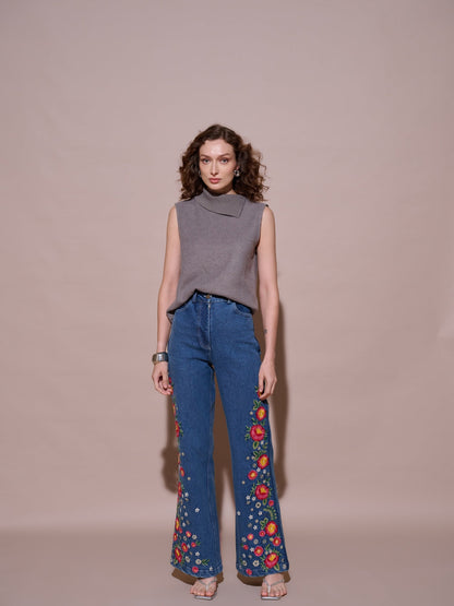 Cheryl Embroidered Jeans | Style Island at Broadway