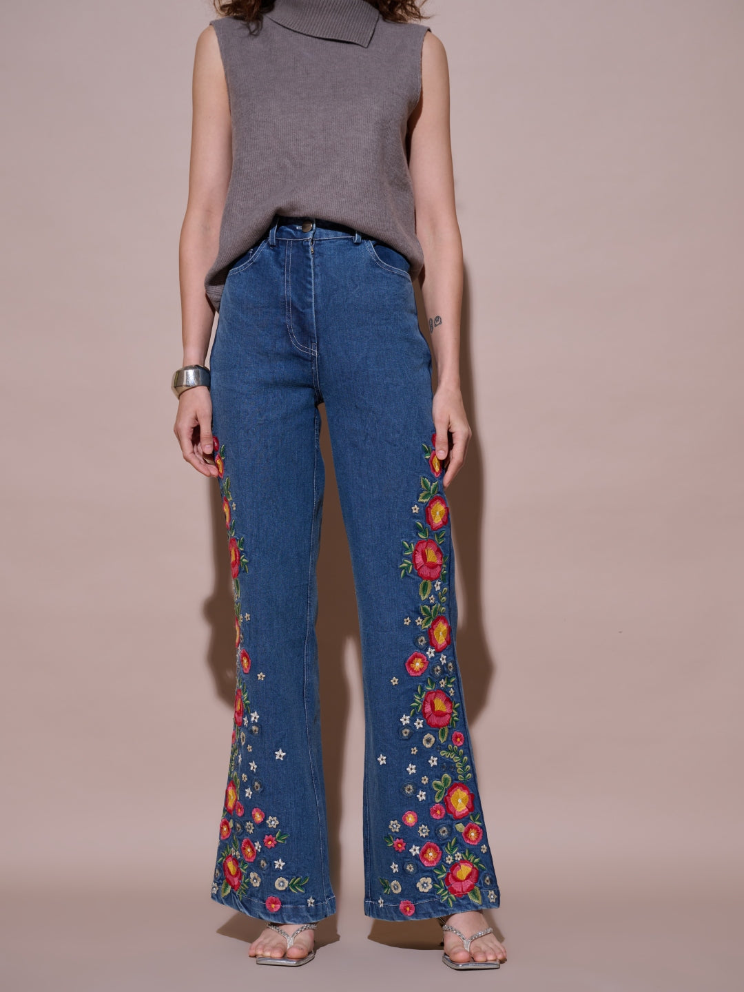 Cheryl Embroidered Jeans | Style Island at Broadway