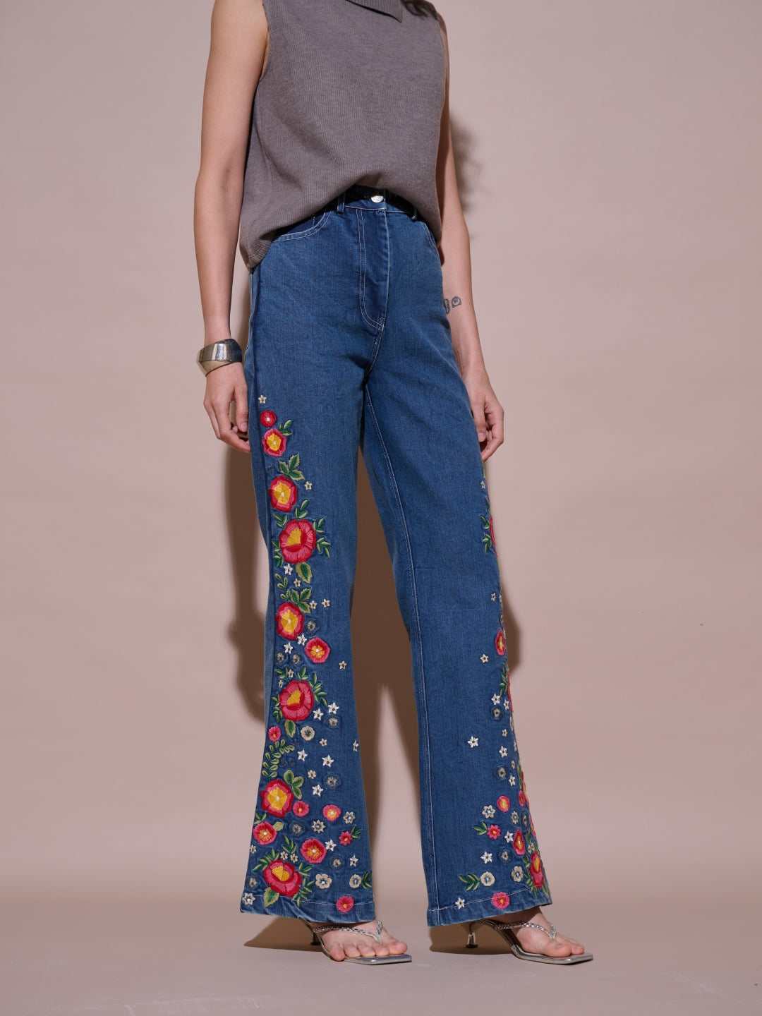 Cheryl Embroidered Jeans | Style Island at Broadway