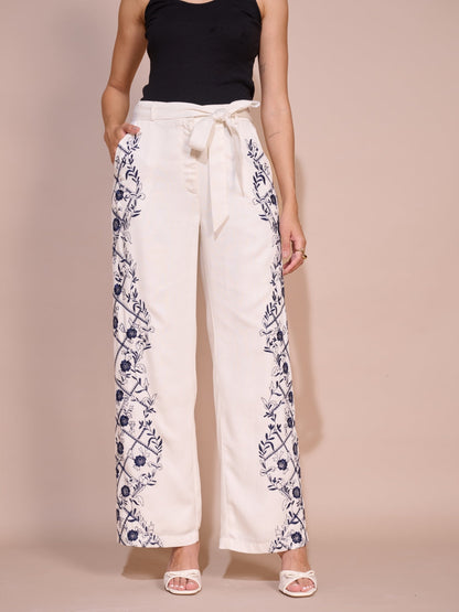 Natalie Embroidered Pants | Style Island at Broadway