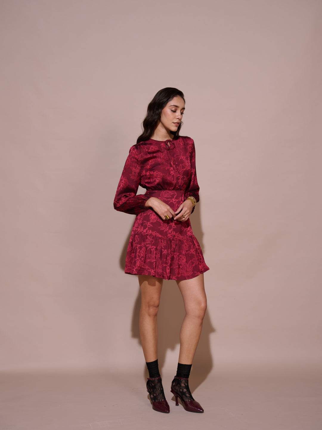Florence Jacquard Dress | Style Island at Broadway