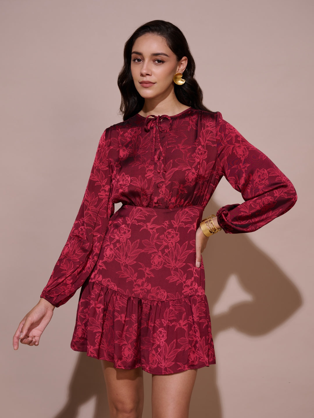 Florence Jacquard Dress | Style Island at Broadway