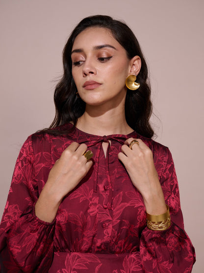 Florence Jacquard Dress | Style Island at Broadway