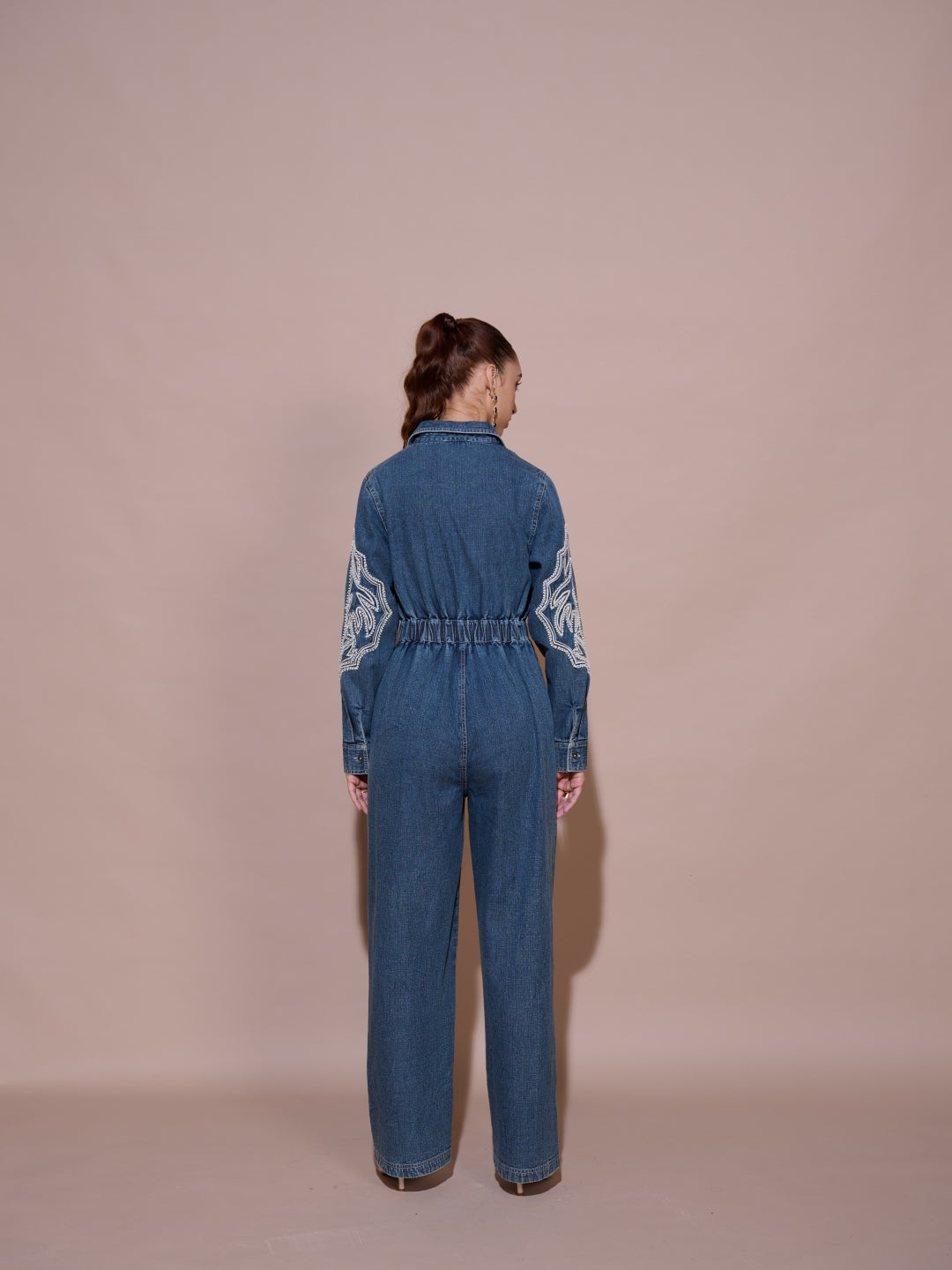 Lisa Denim Jumpsuit | Style Island at Broadway