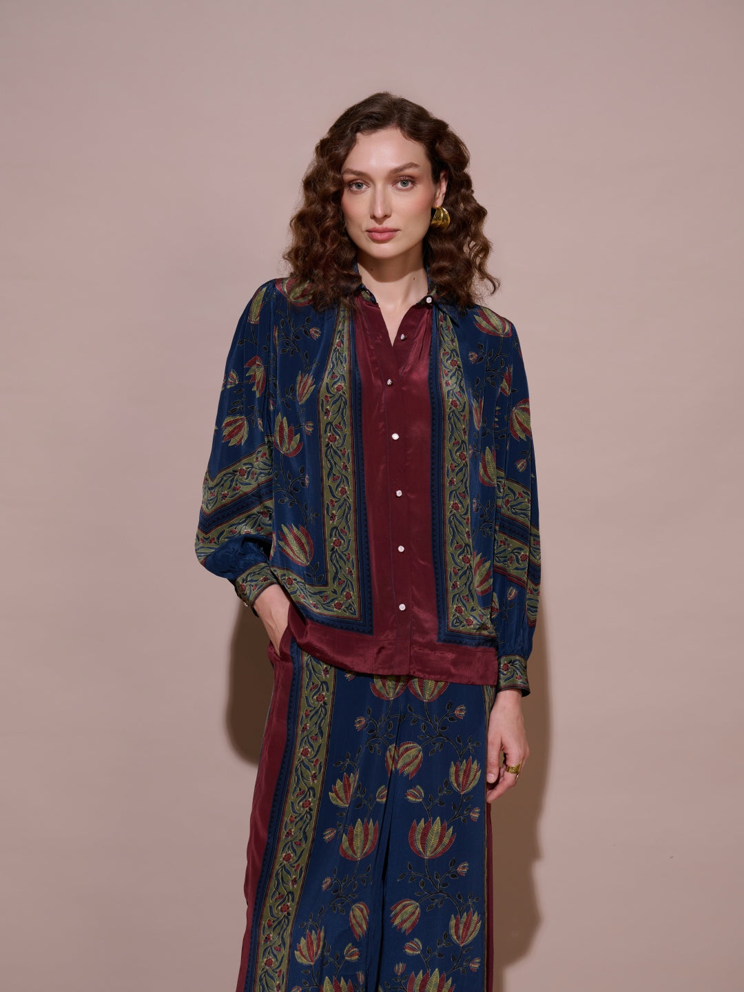 Cynthia Mulberry Blouse | Style Island at Broadway