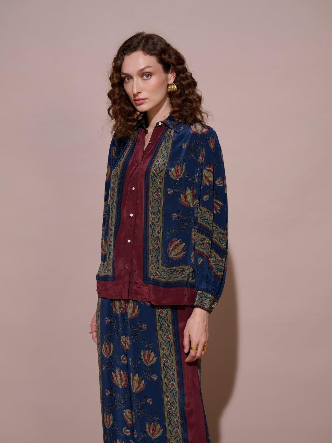 Cynthia Mulberry Blouse | Style Island at Broadway