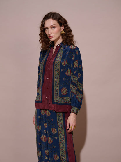 Cynthia Mulberry Blouse | Style Island at Broadway
