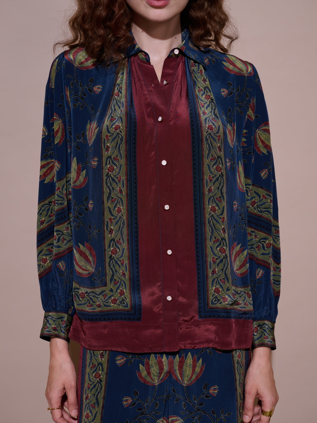 Cynthia Mulberry Blouse | Style Island at Broadway