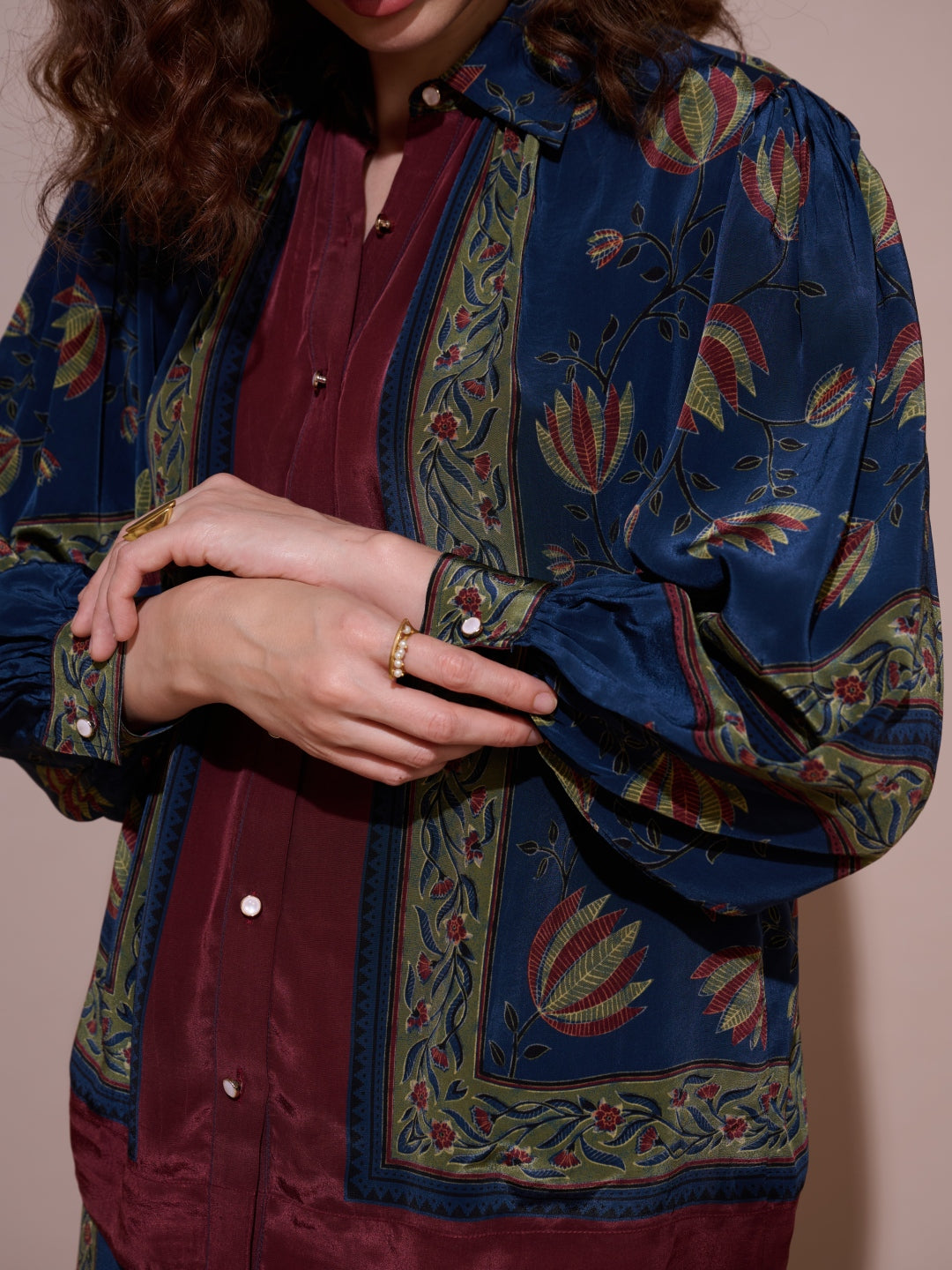 Cynthia Mulberry Blouse | Style Island at Broadway