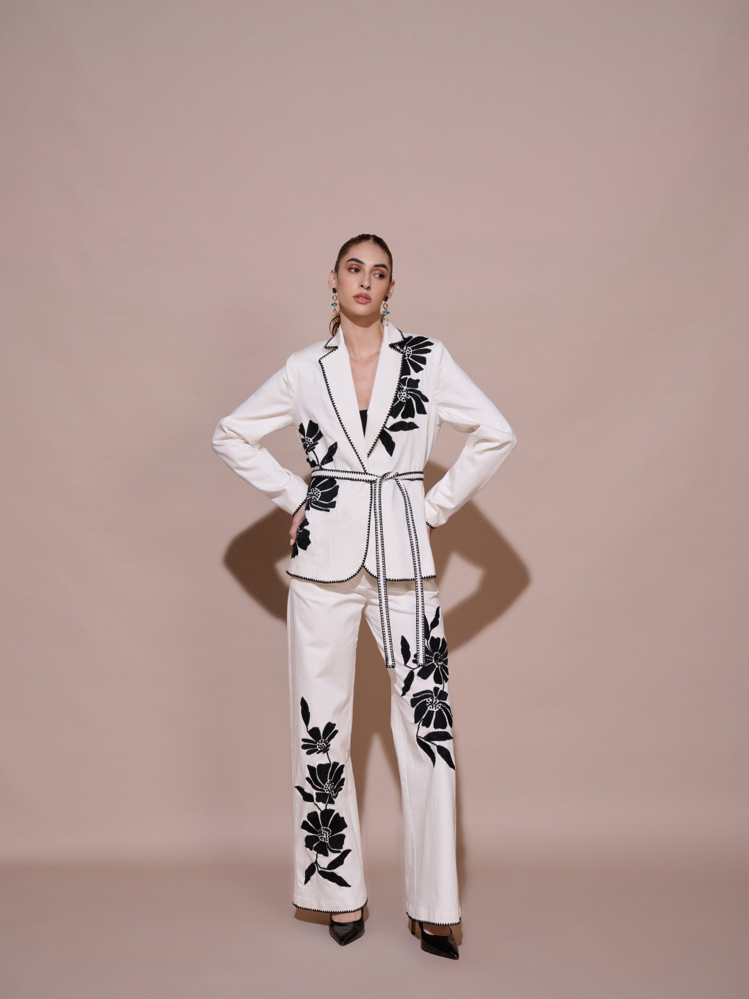 Bianca Embroidered Blazer | Style Island at Broadway