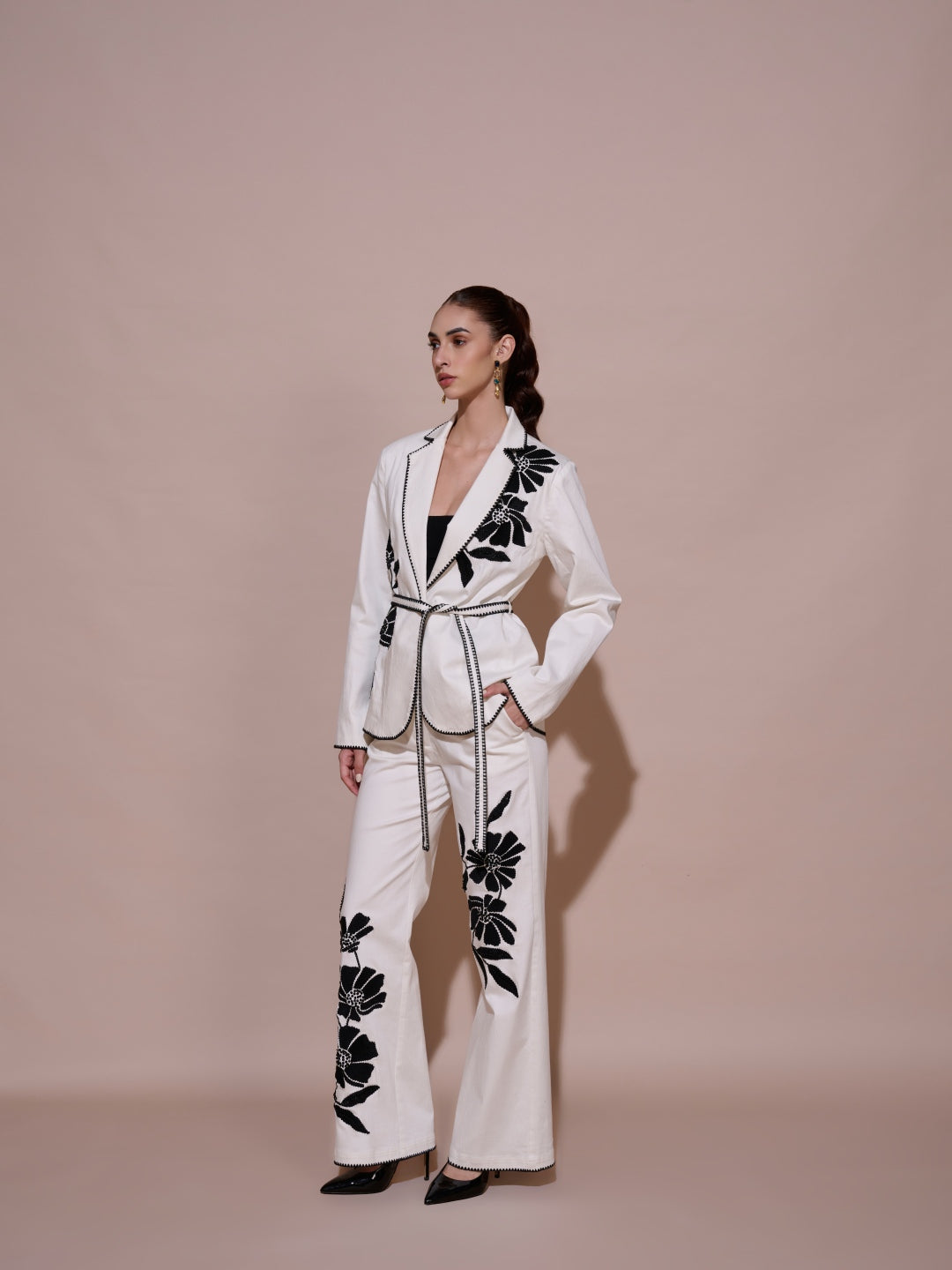 Bianca Embroidered Blazer | Style Island at Broadway