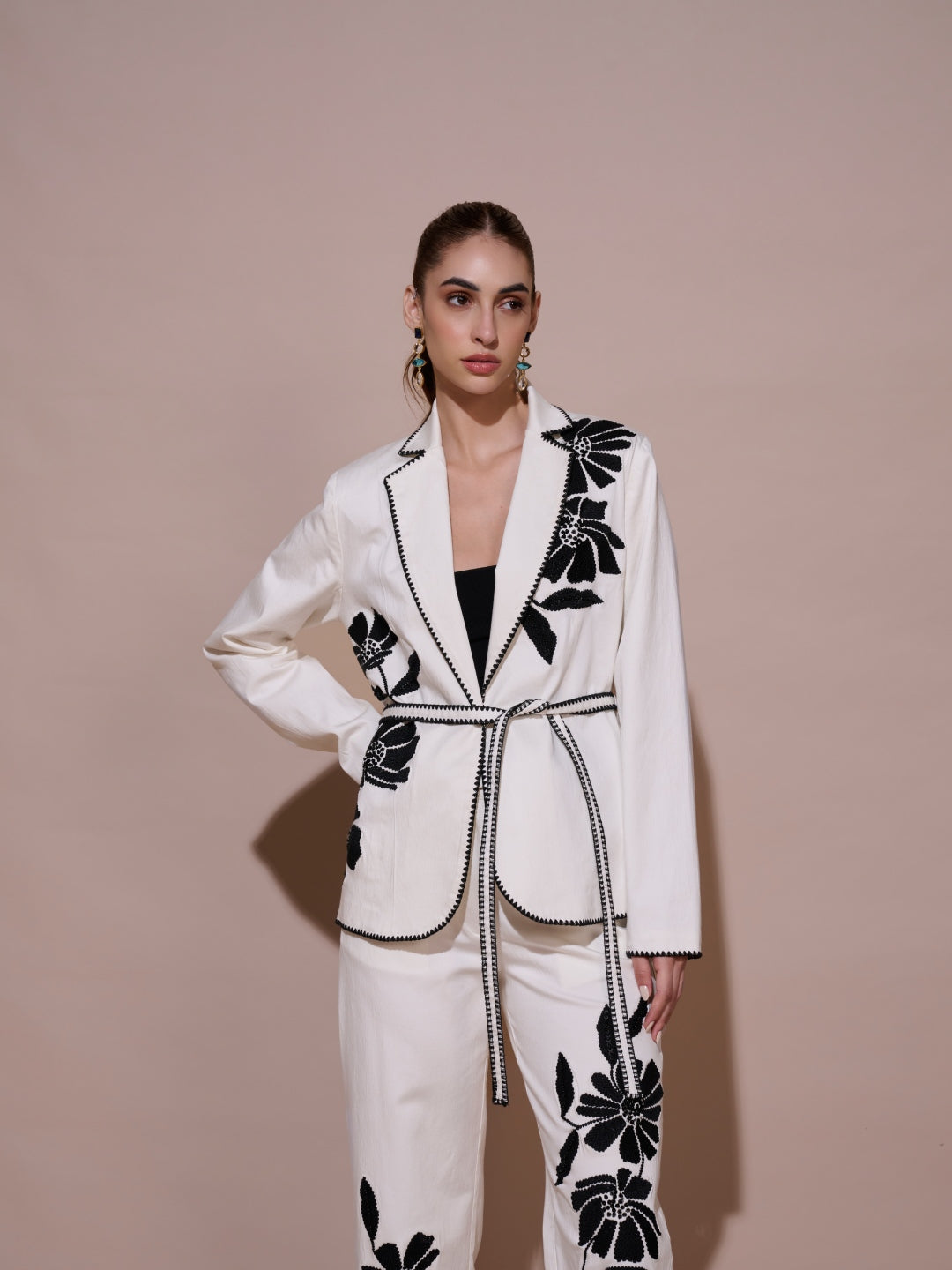 Bianca Embroidered Blazer | Style Island at Broadway