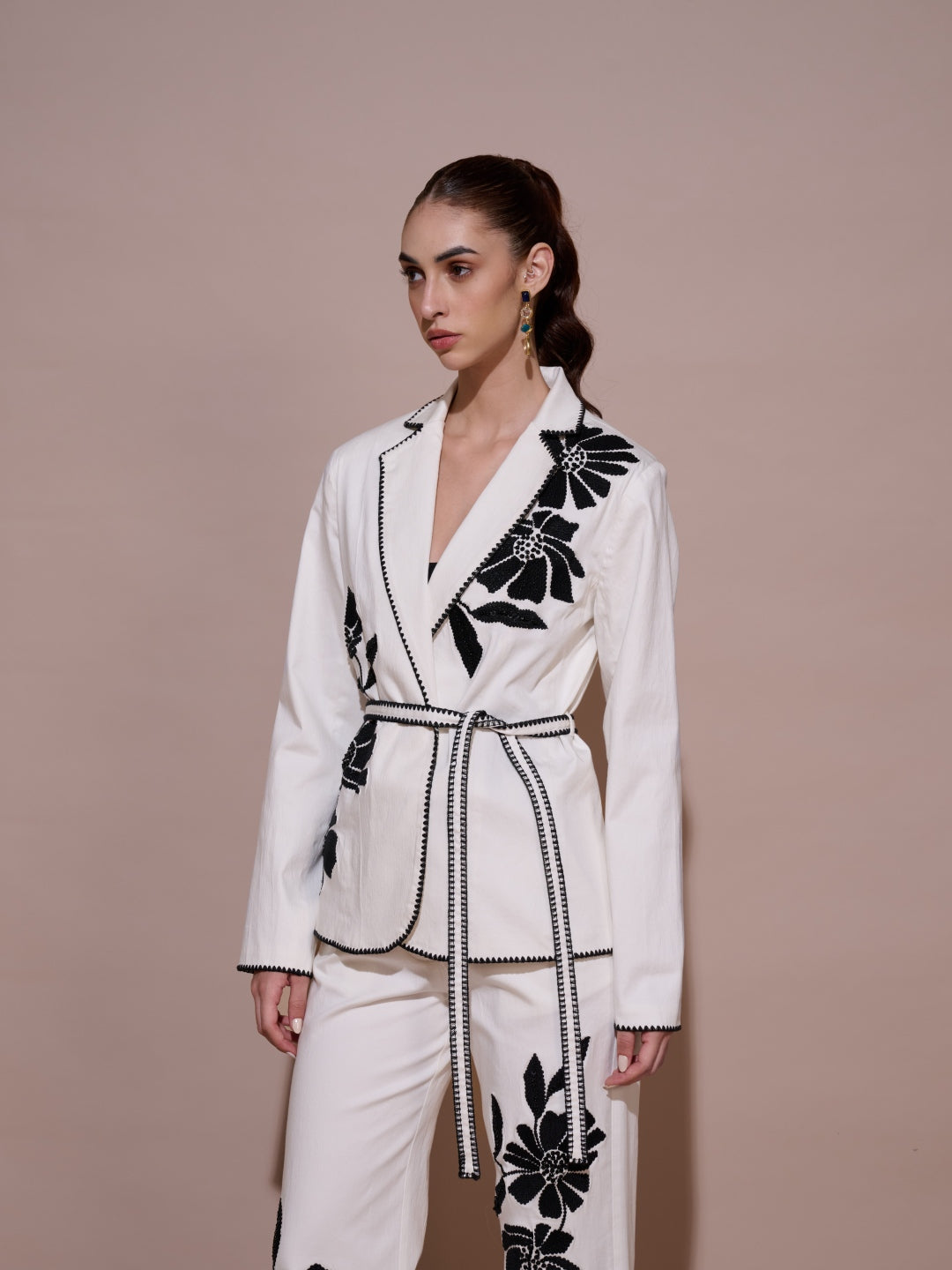 Bianca Embroidered Blazer | Style Island at Broadway