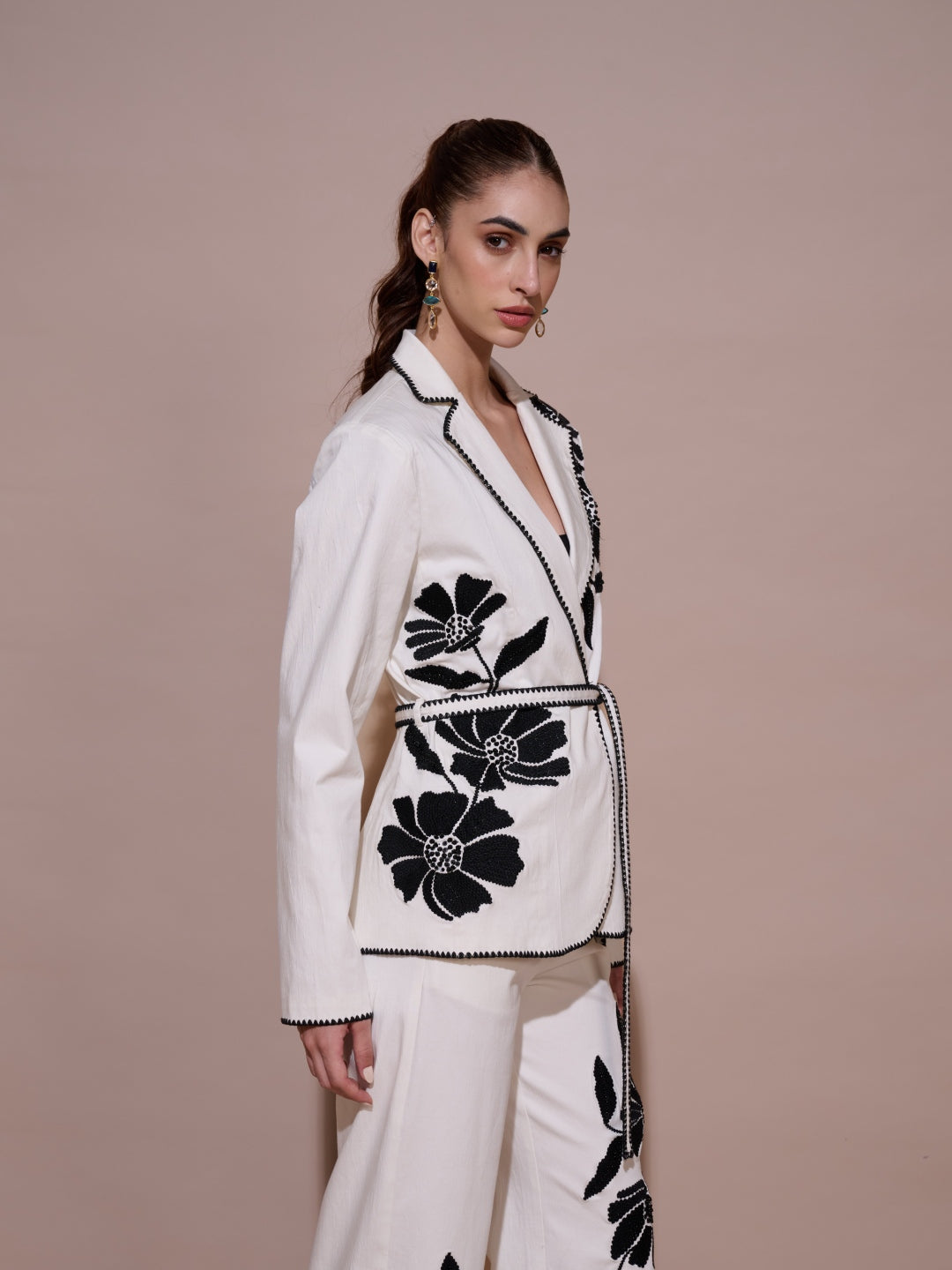 Bianca Embroidered Blazer | Style Island at Broadway