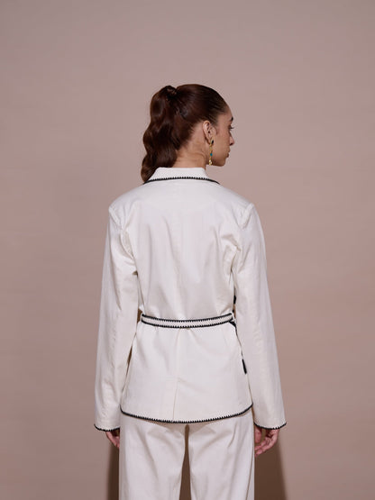 Bianca Embroidered Blazer | Style Island at Broadway
