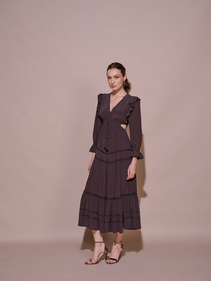 Sara Cutout Maxi Dress | Style Island at Broadway