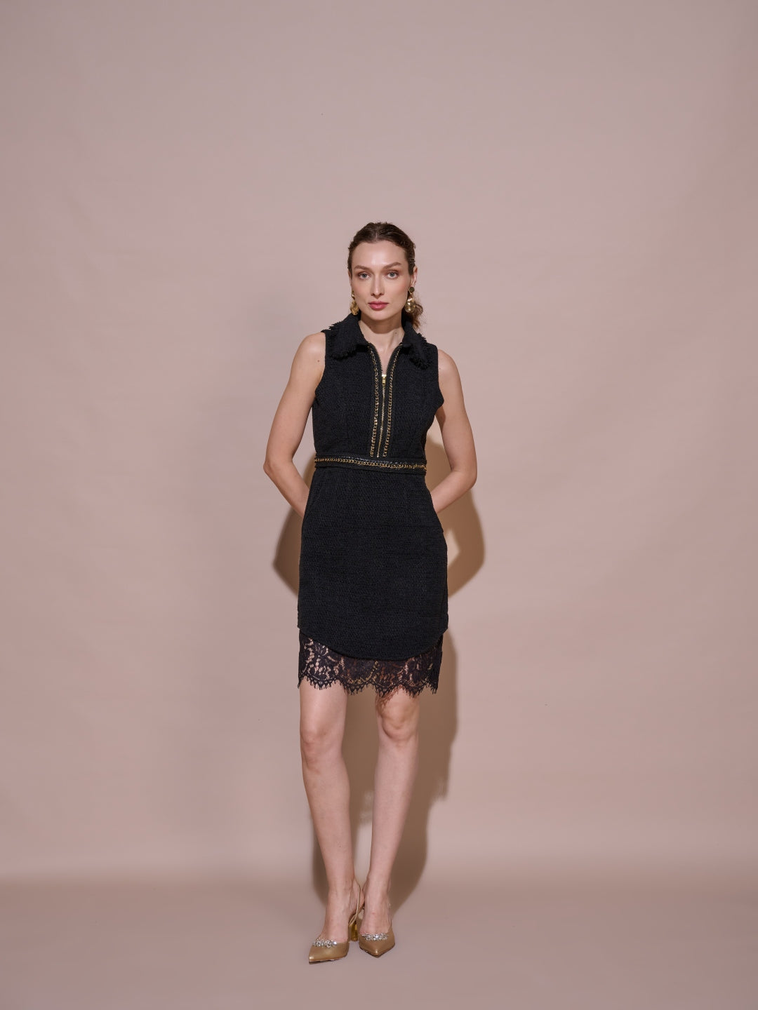 Sara Textured Dress | Style Island at Broadway
