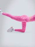 Fuchsia Bow Sculpt Core Leggings