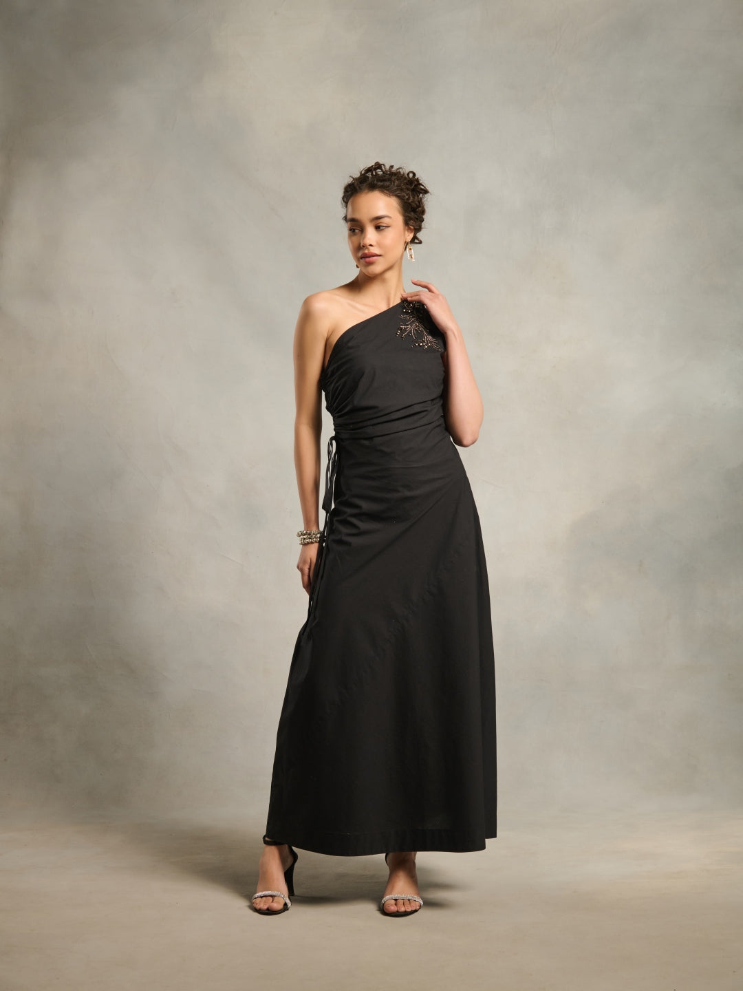 Amanda One Shoulder Maxi | Style Island at Broadway