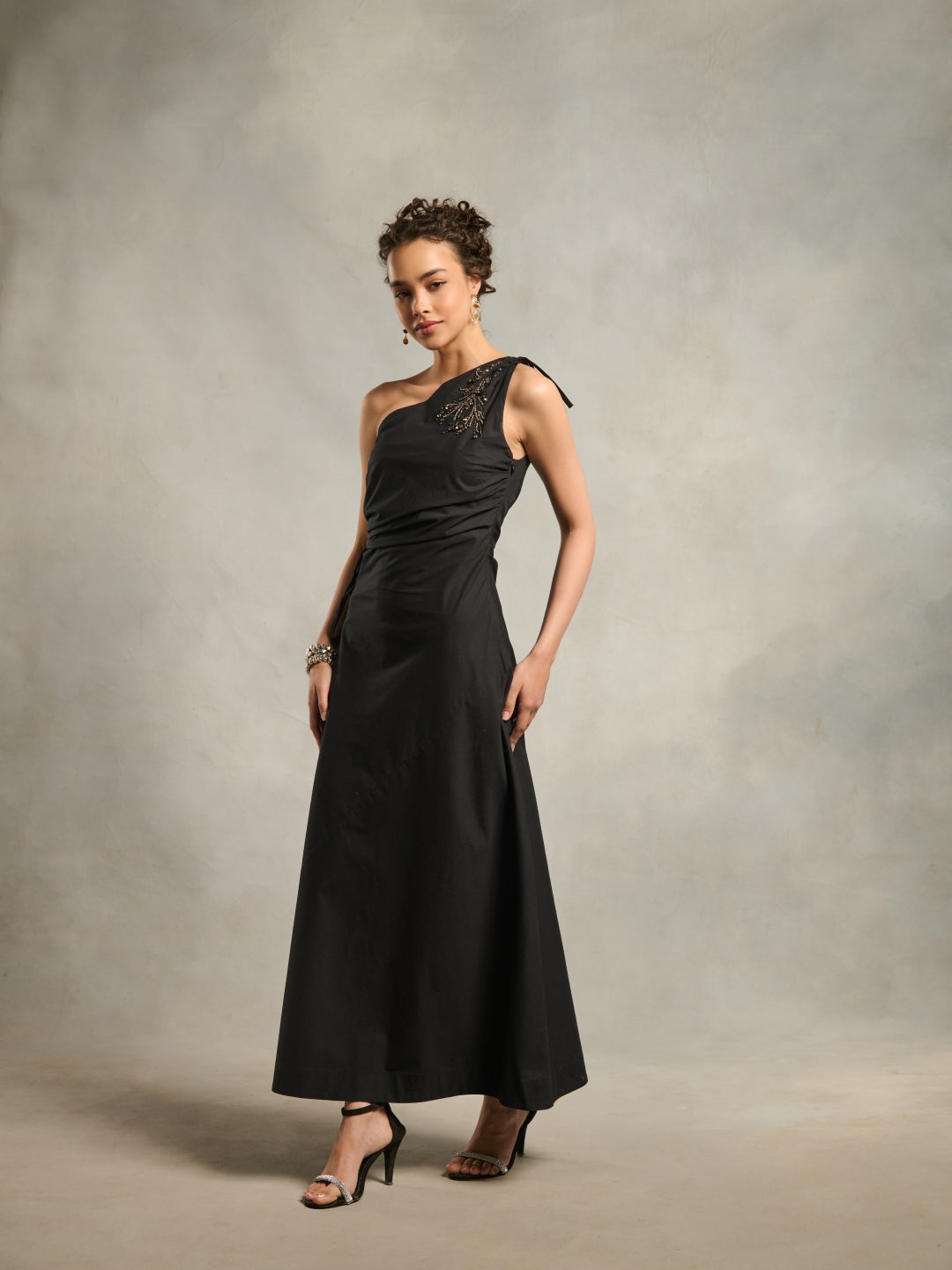 Amanda One Shoulder Maxi | Style Island at Broadway