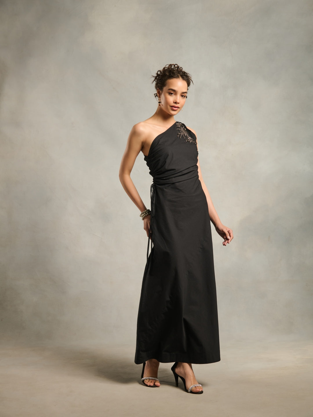 Amanda One Shoulder Maxi | Style Island at Broadway