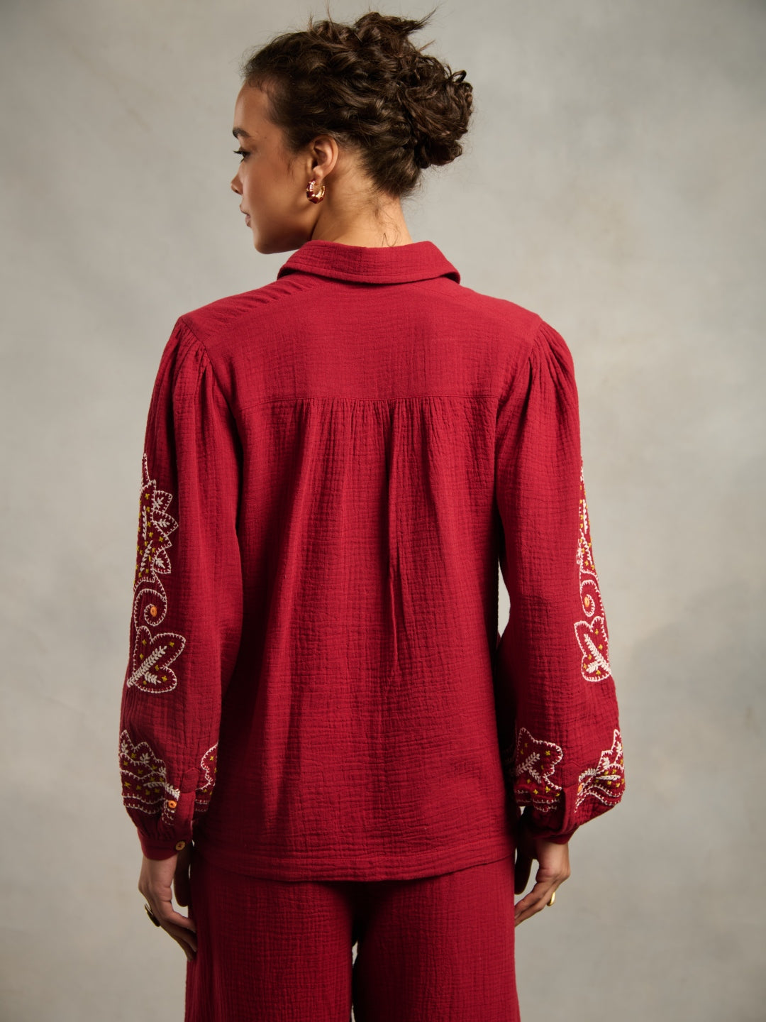 Jemma Embroidered Co-ord set | Style Island at Broadway