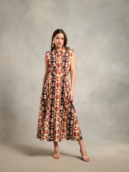 Stephanie Printed Dress | Style Island at Broadway