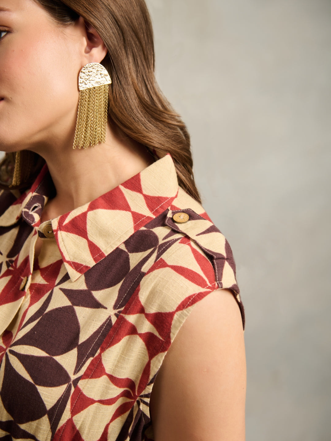 Stephanie Printed Dress | Style Island at Broadway