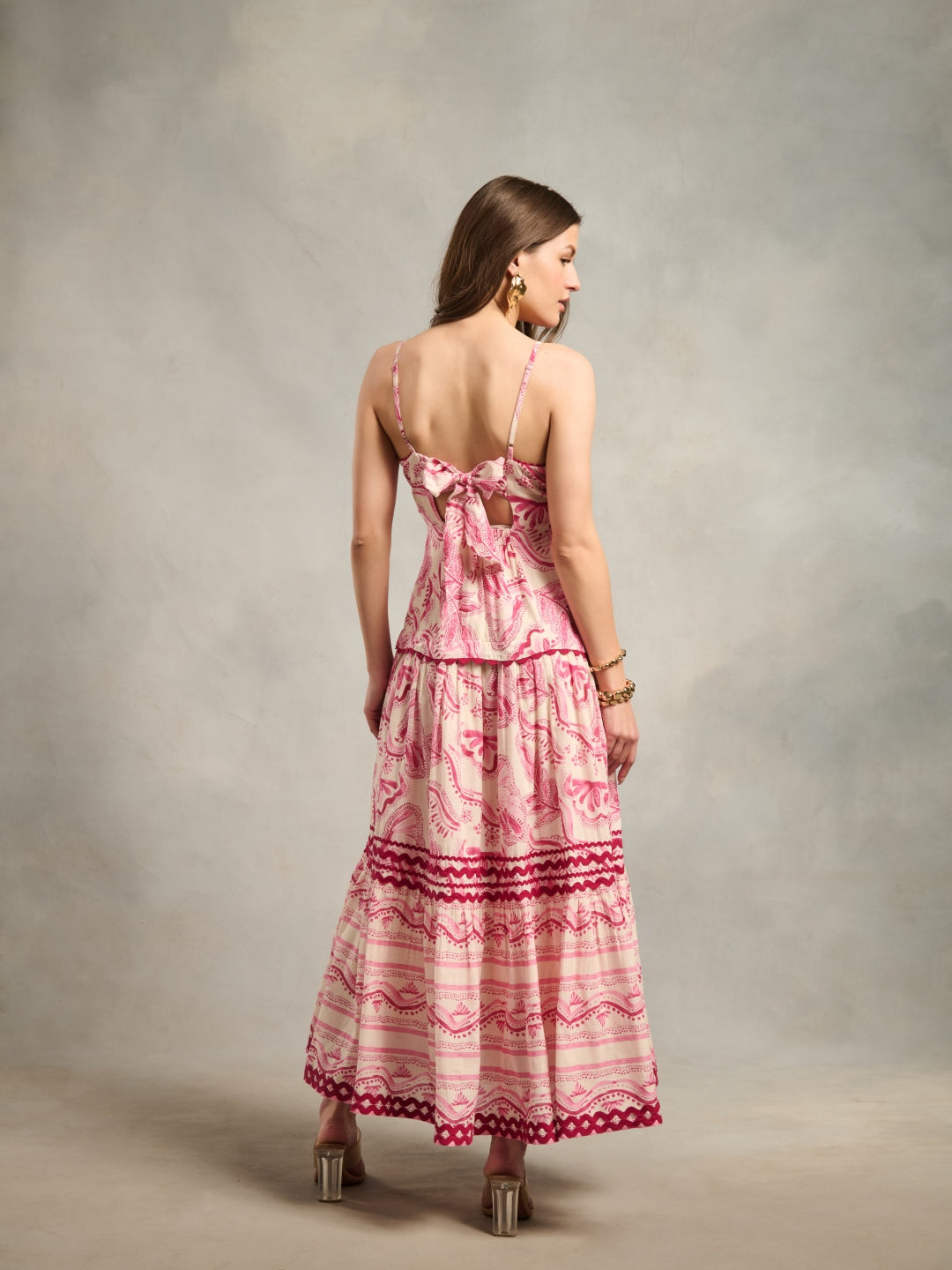 Tushita Mehta in Carol Printed Maxi | Style Island at Broadway