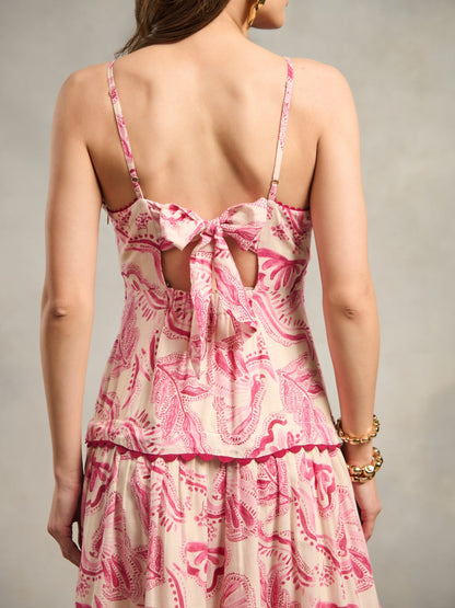 Tushita Mehta in Carol Printed Maxi | Style Island at Broadway