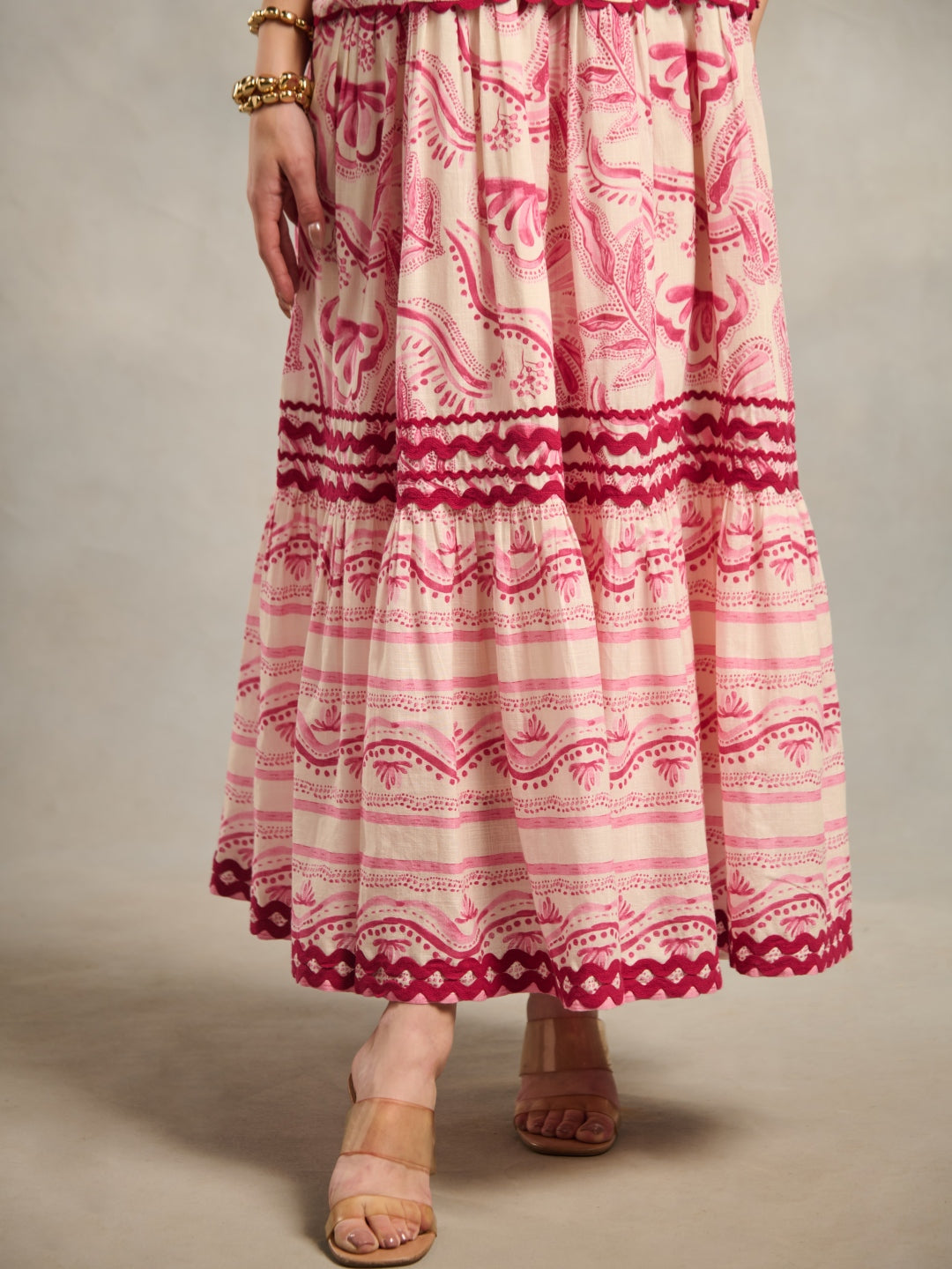 Tushita Mehta in Carol Printed Maxi | Style Island at Broadway