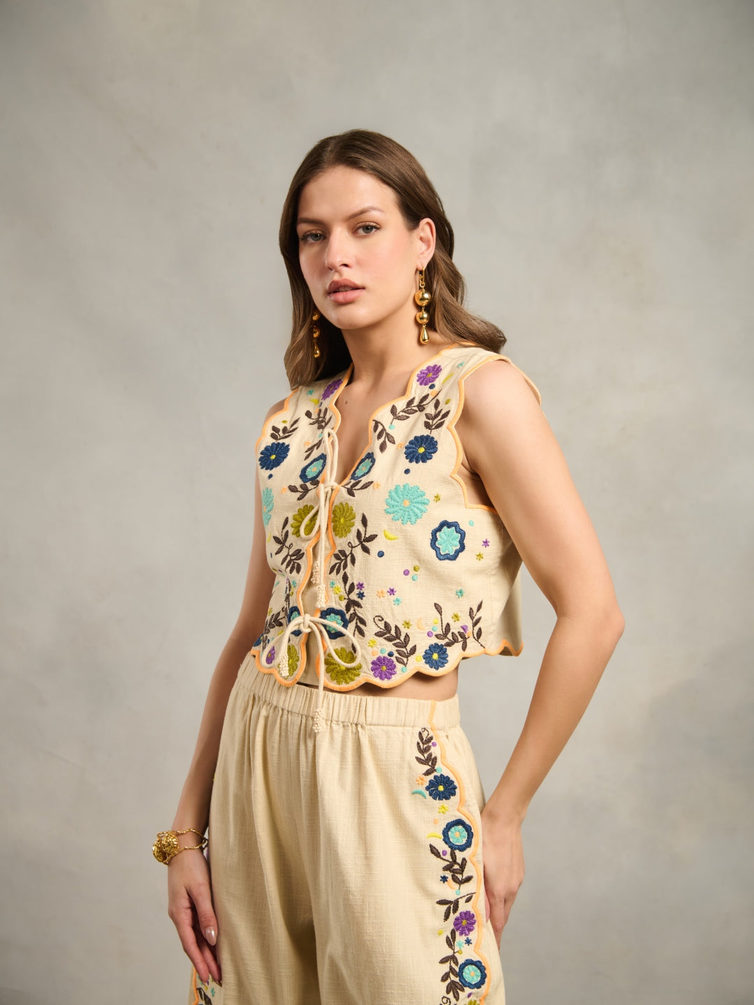 Margot Embroidered Top | Style Island at Broadway