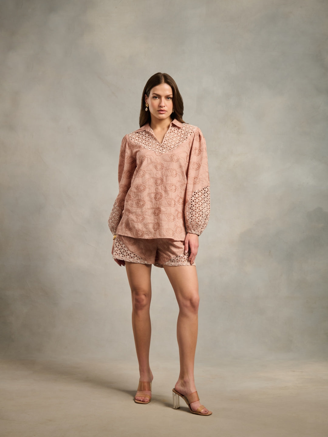 Lisa Schiffli Blouse | Style Island at Broadway