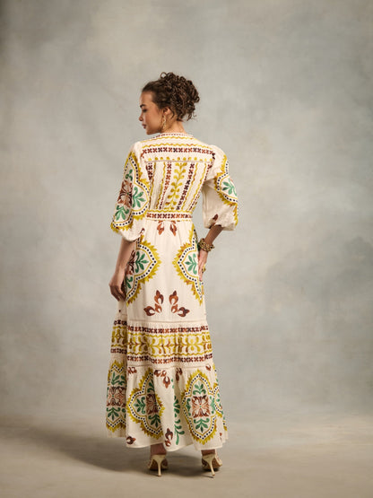 Amy Printed Maxi | Style Island at Broadway