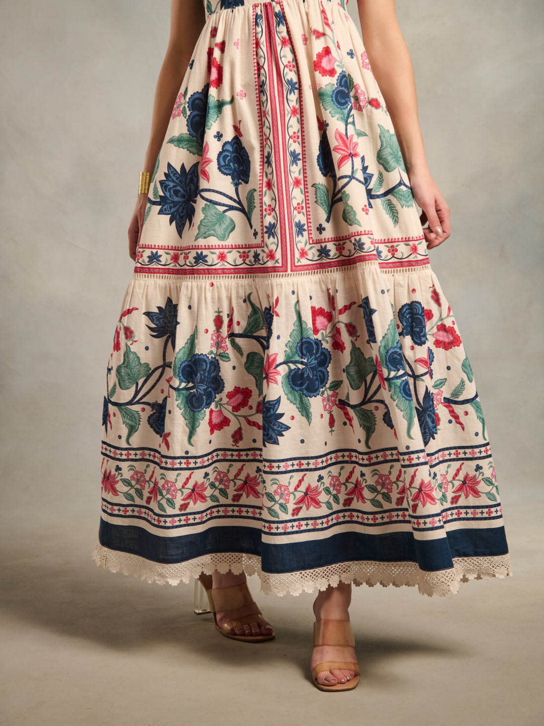 Tushita Mehta in Kaitlyn Printed Maxi | Style Island at Broadway