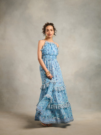 Laura Printed Maxi | Style Island at Broadway
