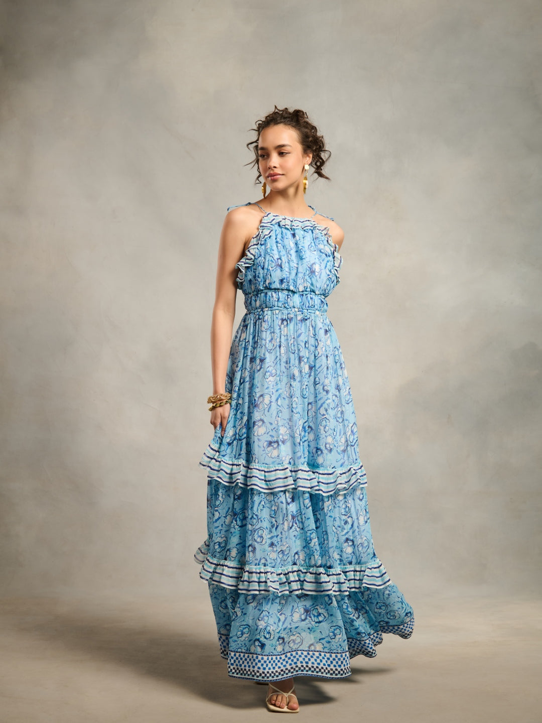 Laura Printed Maxi | Style Island at Broadway