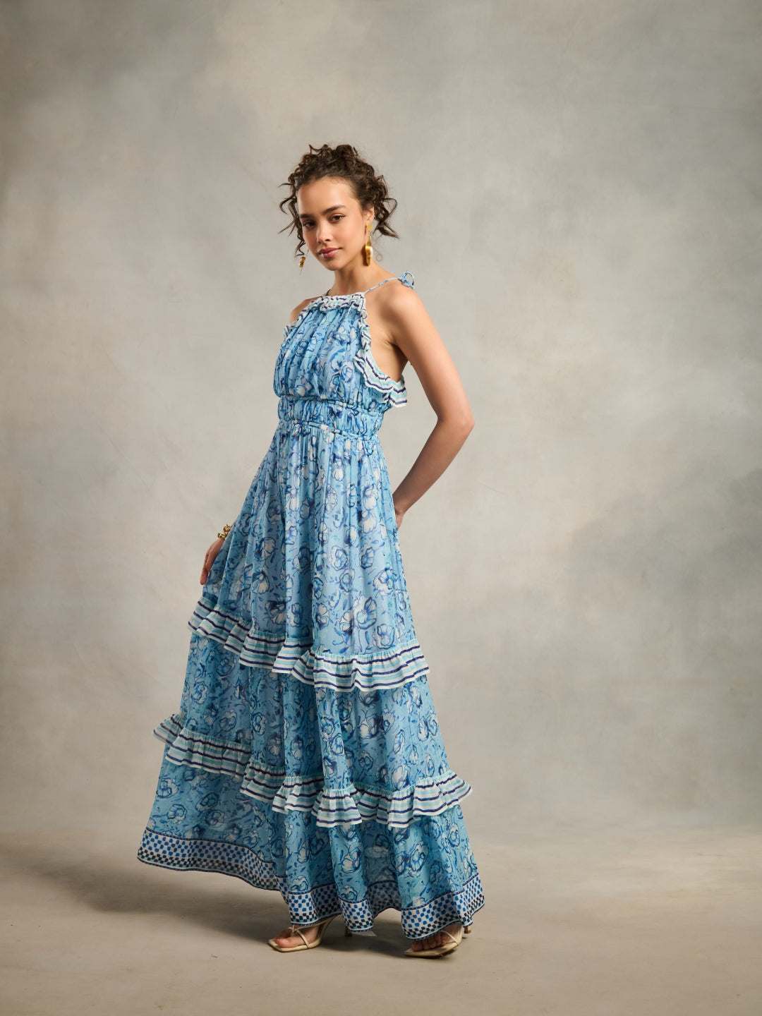 Laura Printed Maxi | Style Island at Broadway