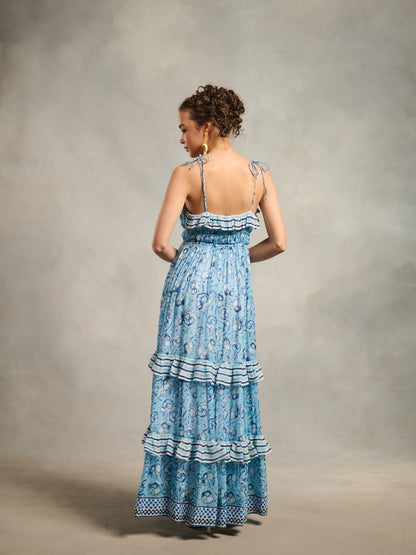 Laura Printed Maxi | Style Island at Broadway