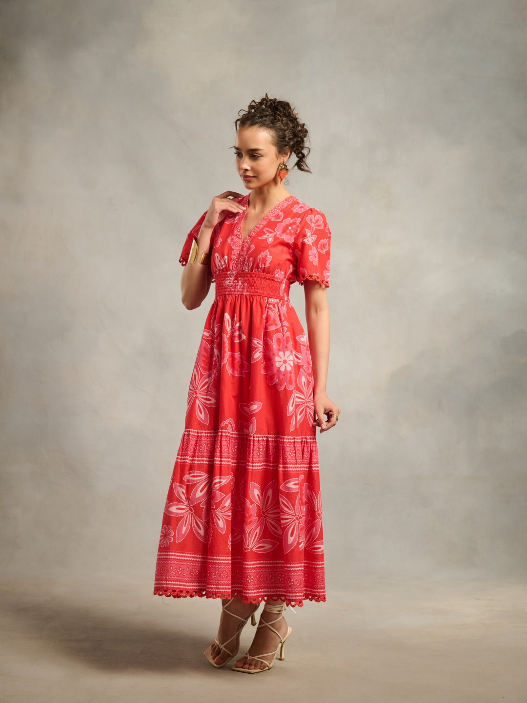Sofia Red Maxi | Style Island at Broadway