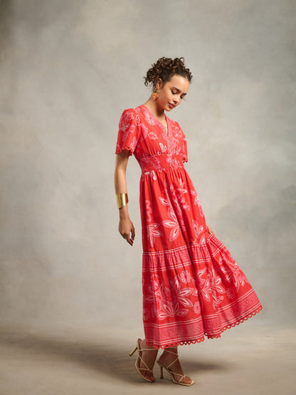 Sofia Red Maxi | Style Island at Broadway