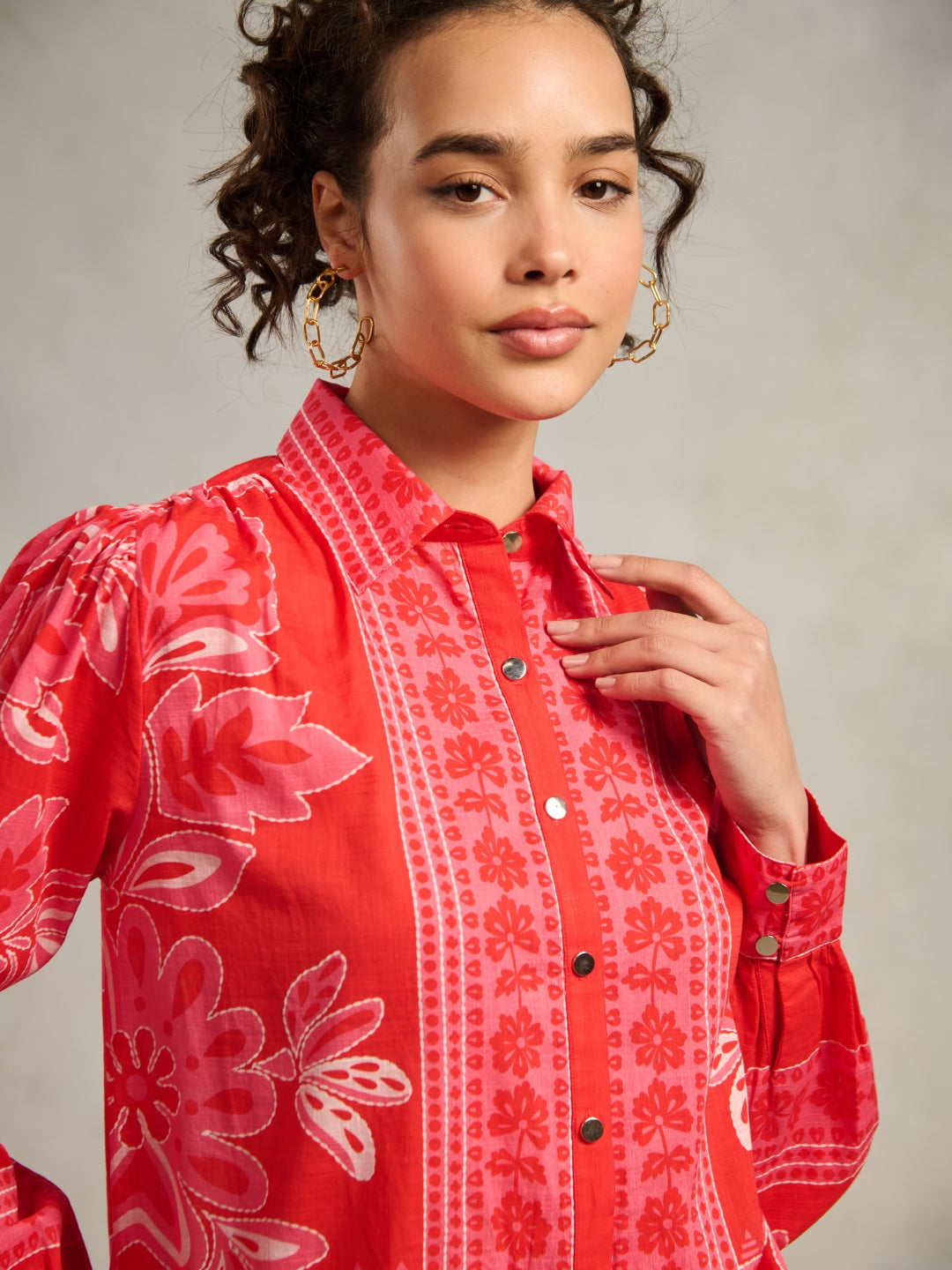 Sofia Printed Blouse | Style Island at Broadway