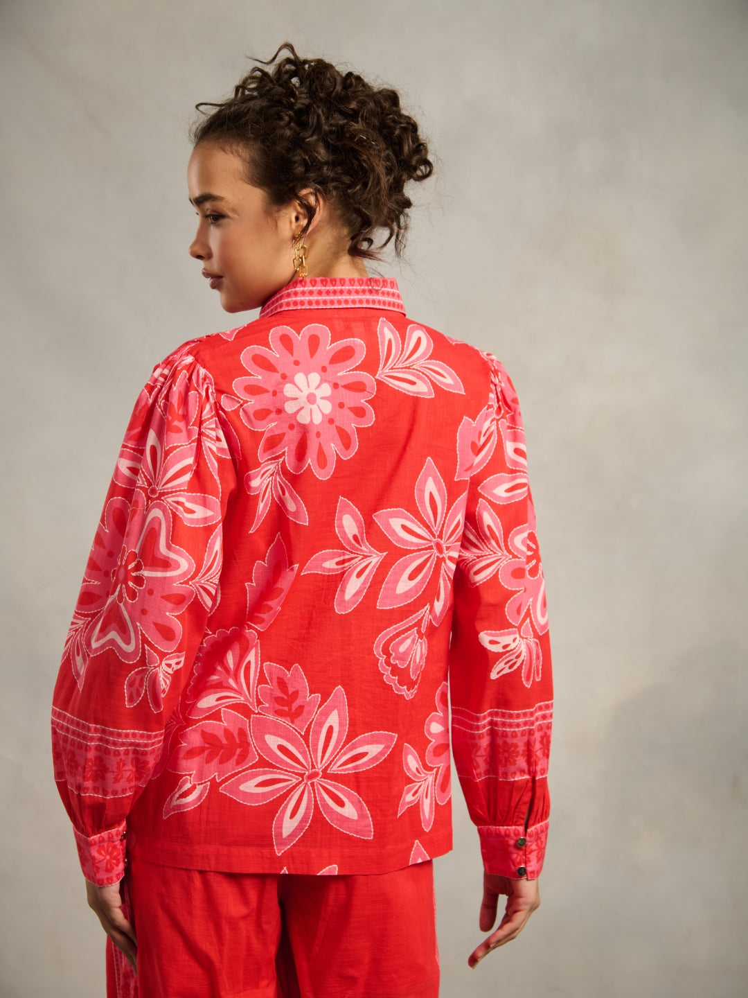 Sofia Printed Blouse | Style Island at Broadway