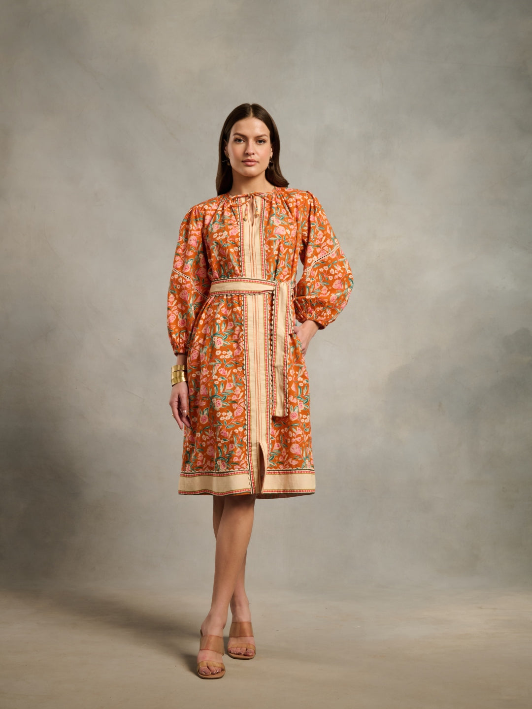 Magnolia Printed Dress | Style Island at Broadway