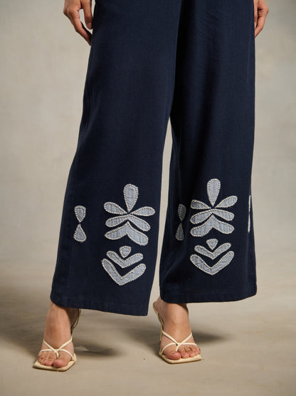 Margot AppliquÃ© Pants | Style Island at Broadway