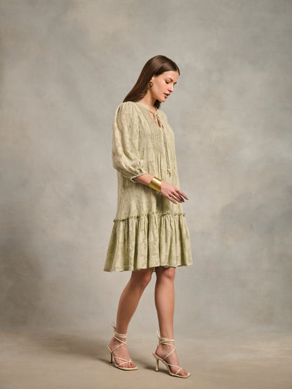 Nia Jacquard Dress | Style Island at Broadway