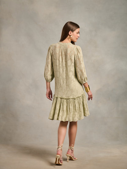 Nia Jacquard Dress | Style Island at Broadway