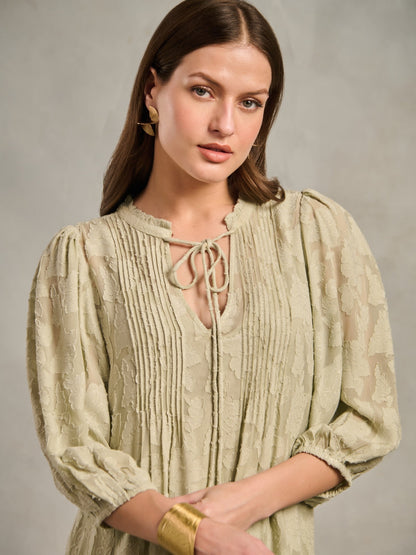 Nia Jacquard Dress | Style Island at Broadway